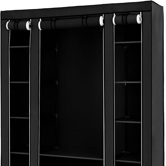 SONGMICS 59 Inch Portable Clothes Closet Wardrobe - Picture 9 of 14
